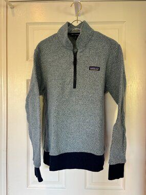 Patagonia Better Sweater 1/4 Zip Blue Size M